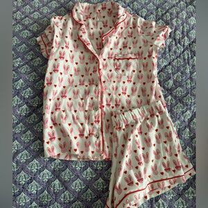 limited edition roller rabbit bunny pajamas